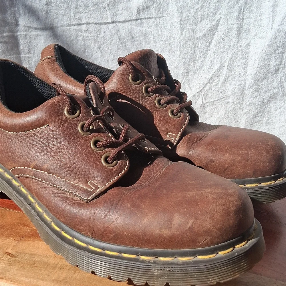 Dr. Martens Vintage Boston Oxford Brown AW004 Size 9